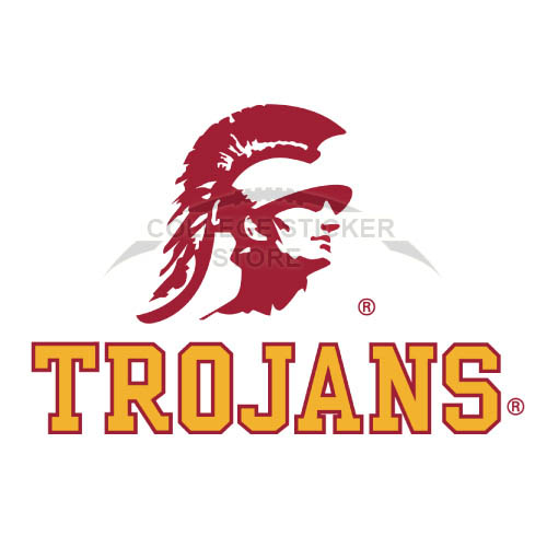 Homemade Southern California Trojans Iron-on Transfers (Wall Stickers)NO.6260